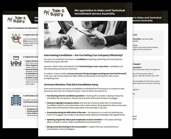 Interview Tips guide cover