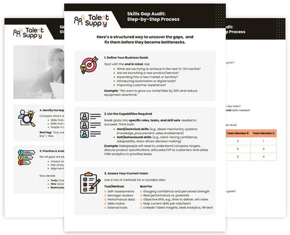 Skills Gap Evaluation guide cover